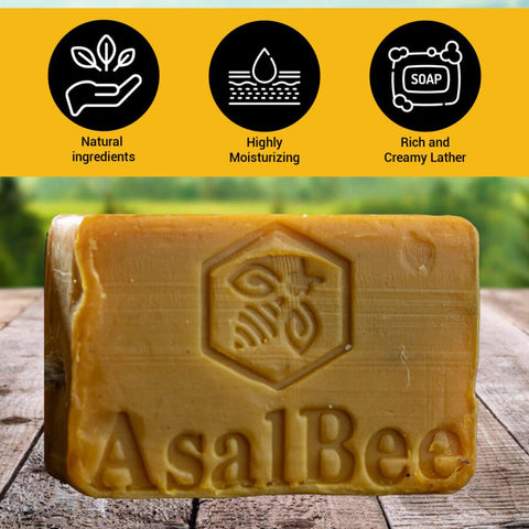 AsalBee Frankincense soap with Honey